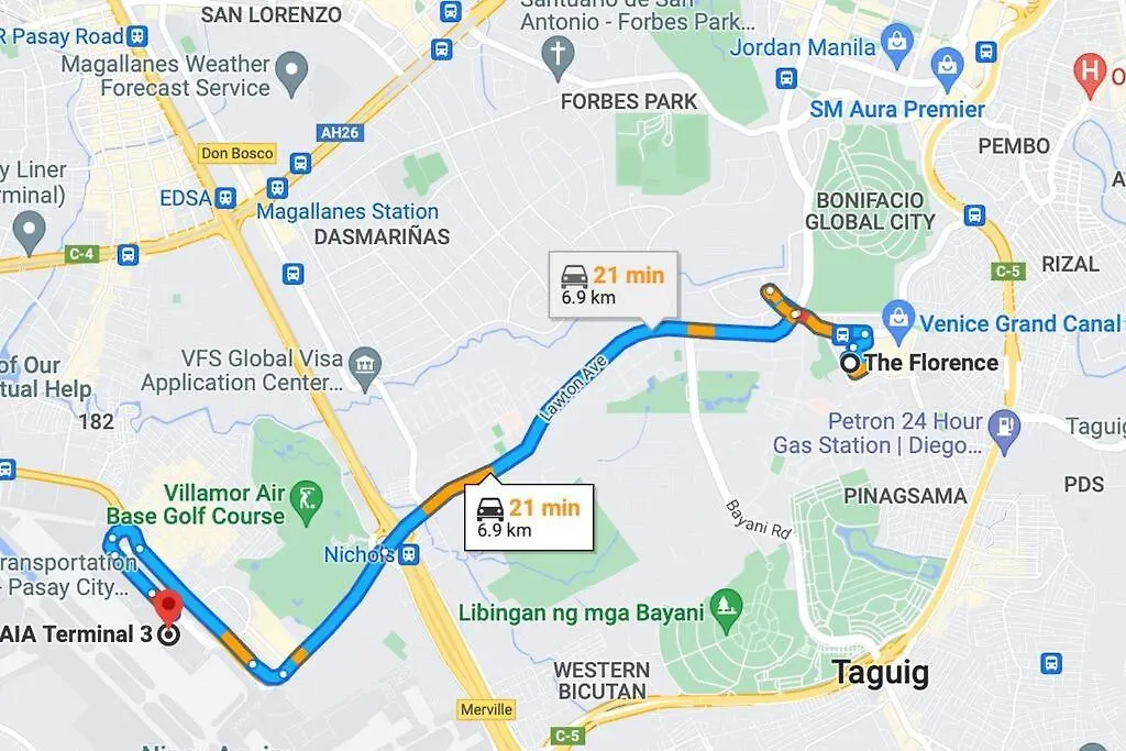 Venice Luxury Residence Linked To Venice Mall, Nr Naia Manila